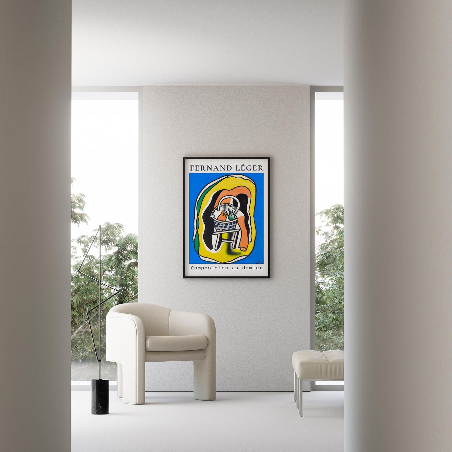 Fernand Leger XV Duvar Tablosu