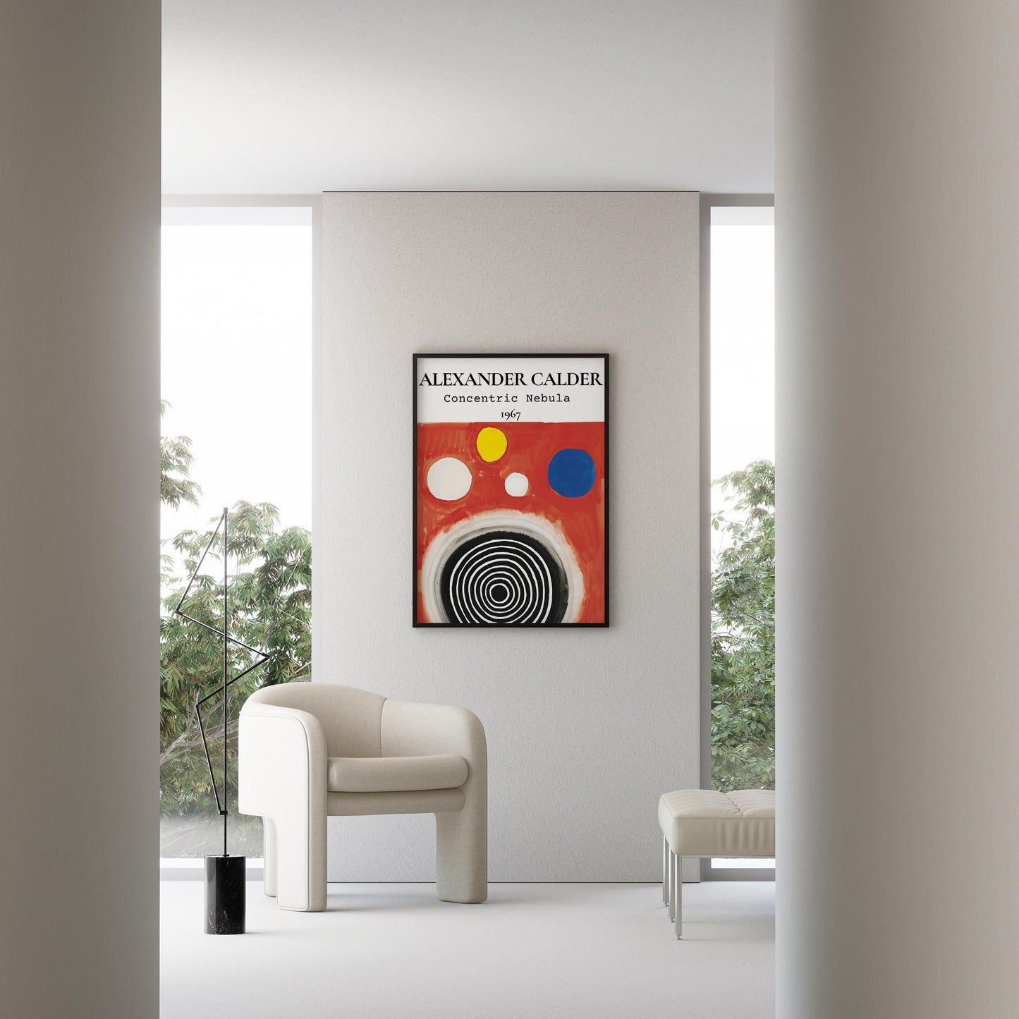 Alexander Sandy Calder XVII Duvar Tablosu