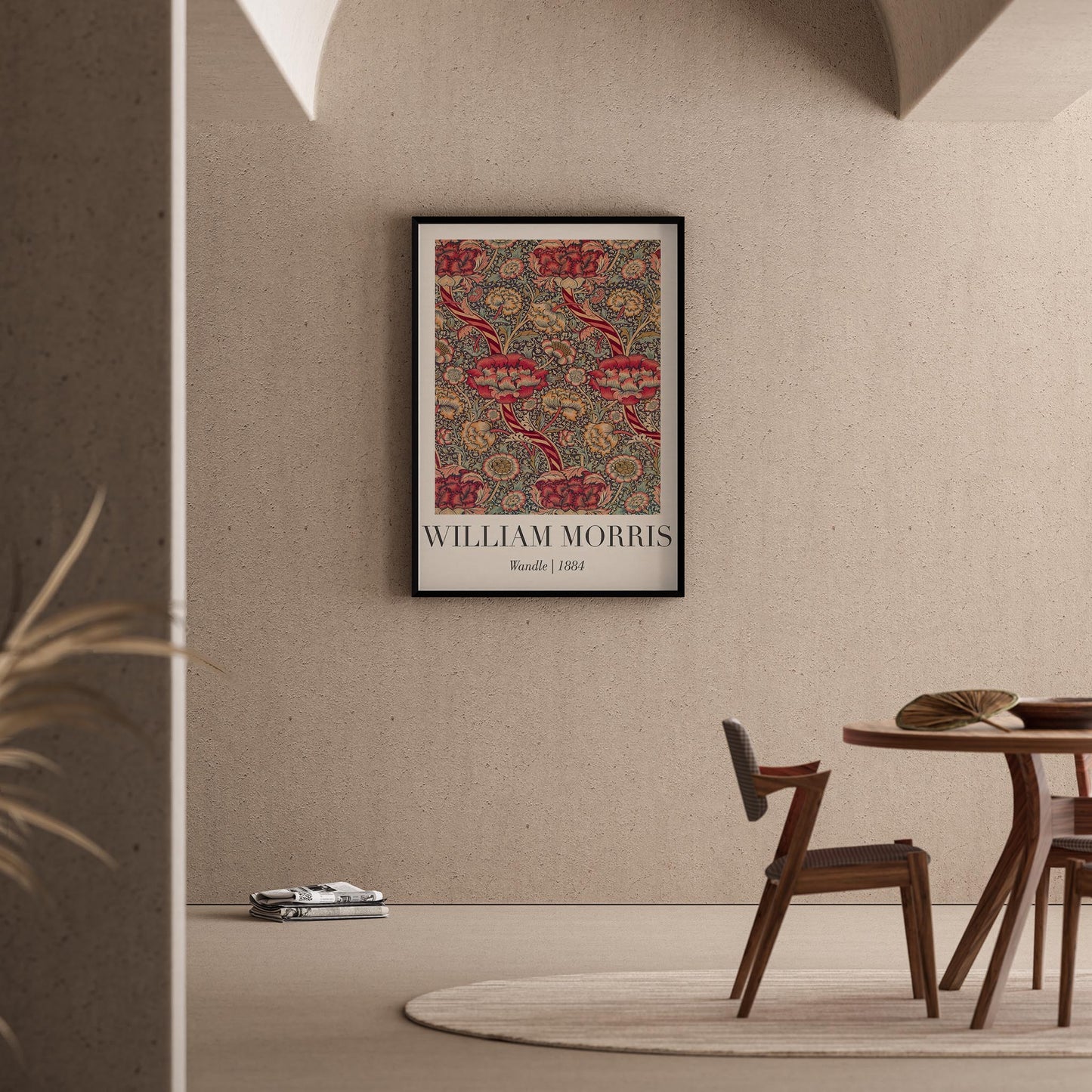 Meyve Deseni - William Morris Ahşap Duvar Tablosu