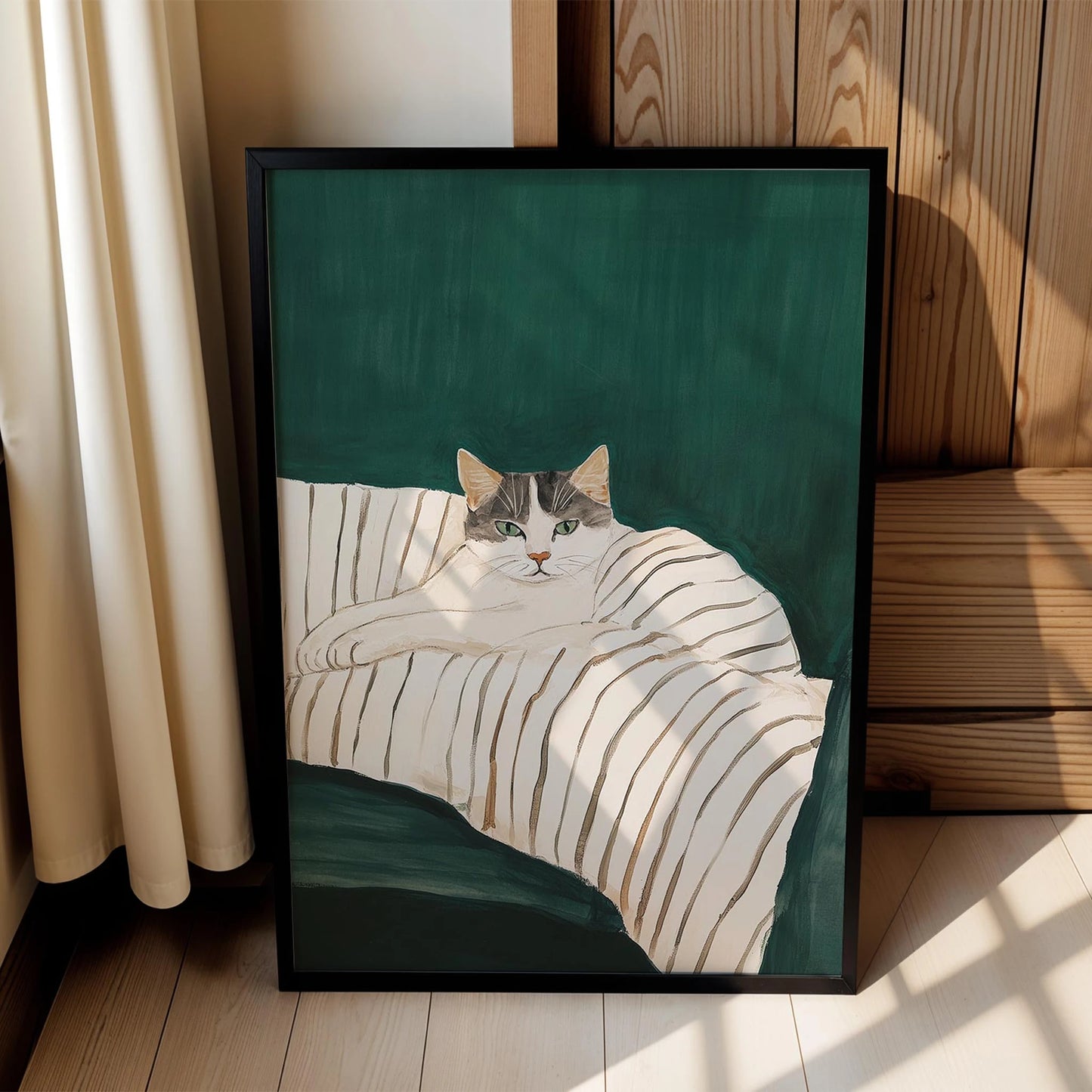 Kedi Portre XXI - Tekir Çizgili