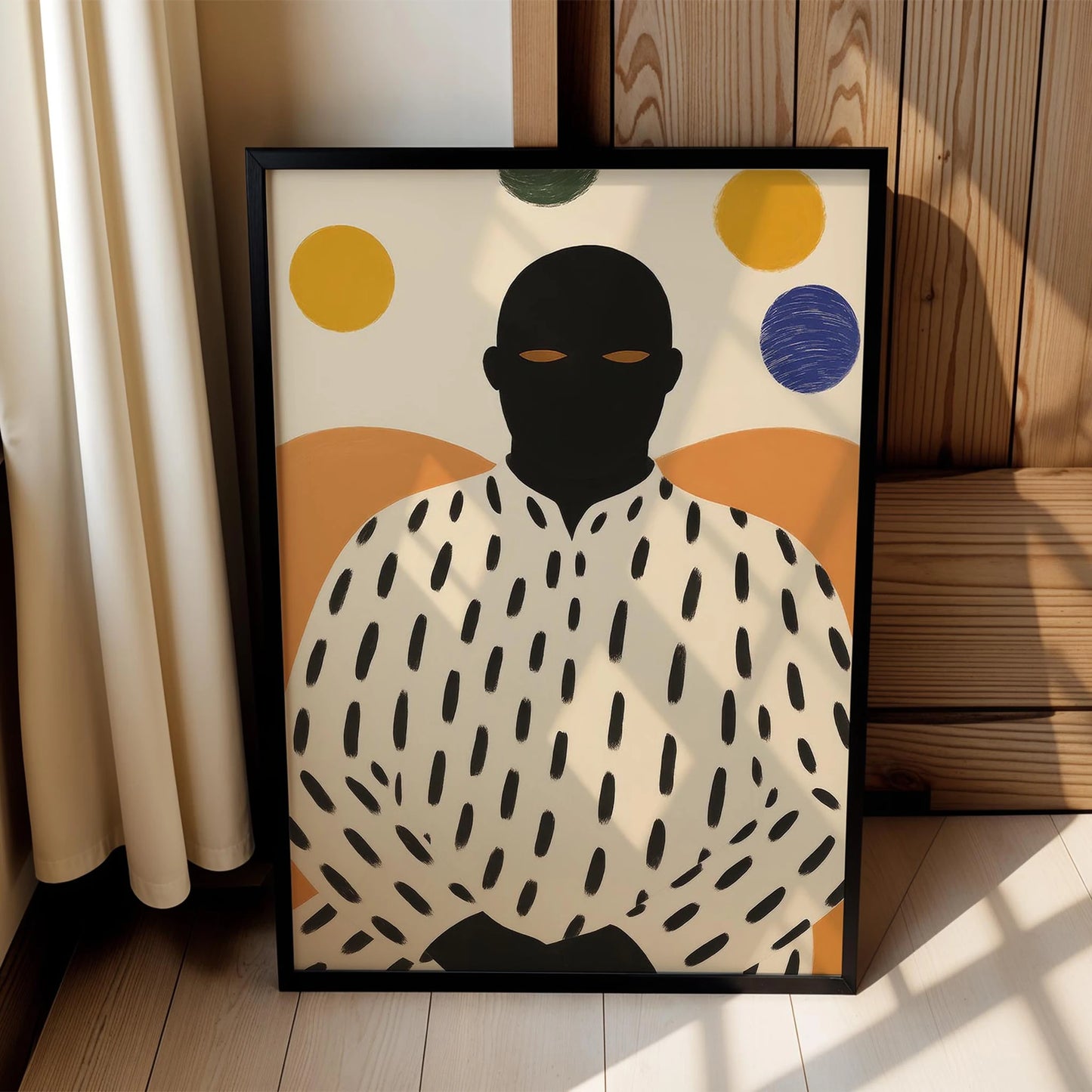 Erkek Portre III - Afro Bohem