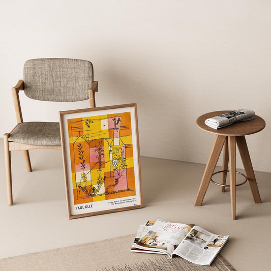 Paul Klee Hoffman Ruhu Eşliğinde 1921 Suluboya I Duvar Tablosu