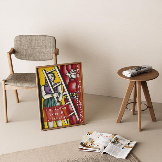 Fernand Leger XVIII Duvar Tablosu
