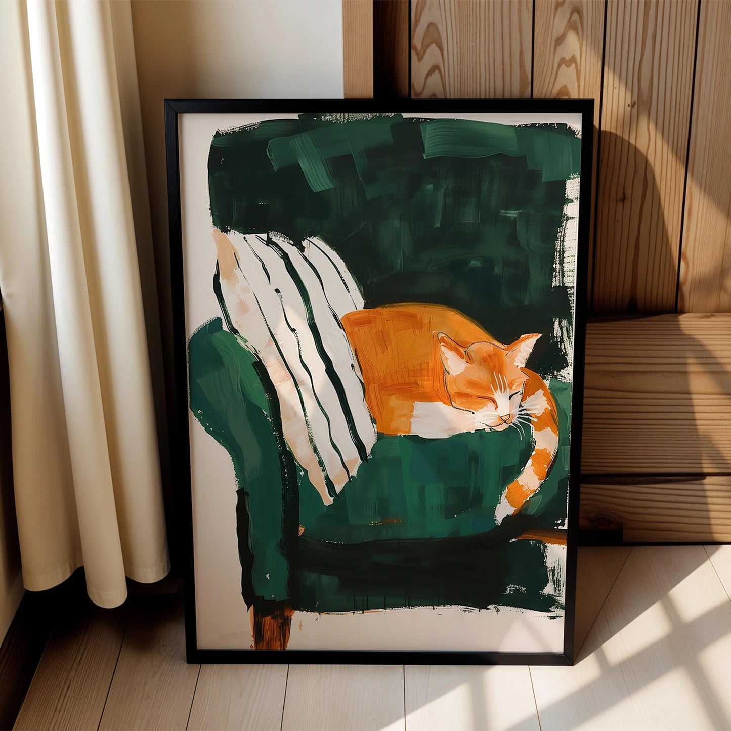 Kedi Portre IX - Zümrüt
