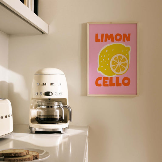 Limoncello Kokteyller İtalya Koleksiyonu Mutfak Duvar Tablosu