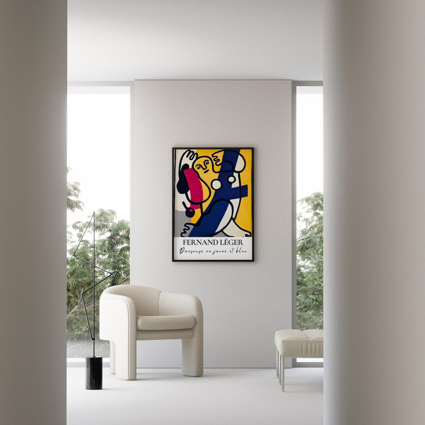 Fernand Leger XXVI Duvar Tablosu