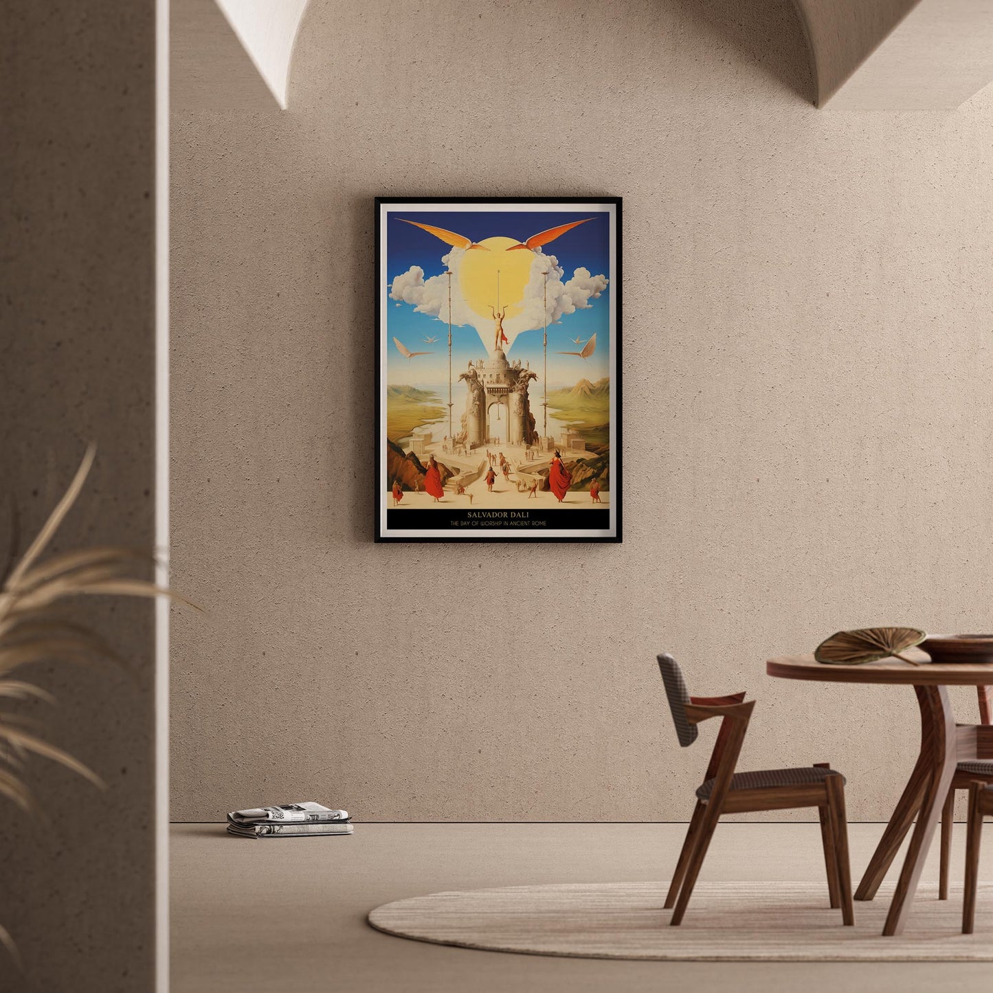 Filler - Salvador Dali Ahşap Duvar Tablosu