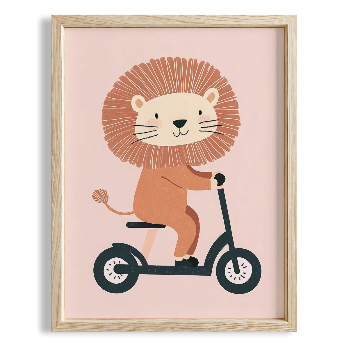 Scooter'lu Aslan - Pembe Fon