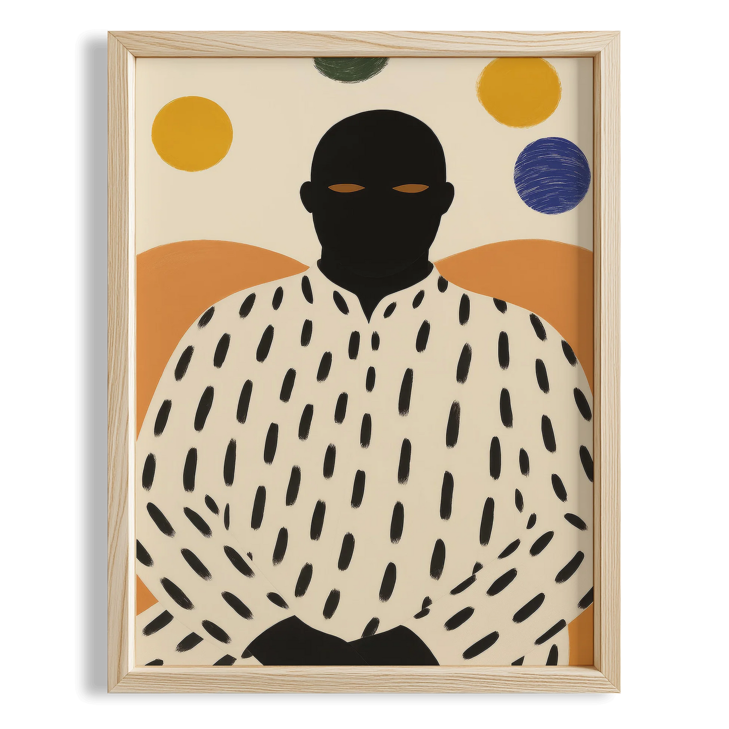 Erkek Portre III - Afro Bohem