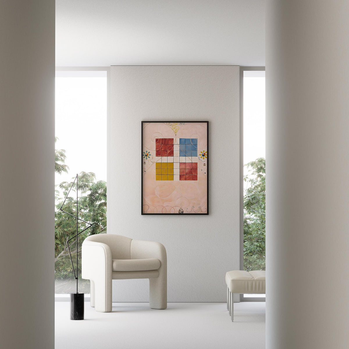 Hilma af Klint XVIII Duvar Tablosu