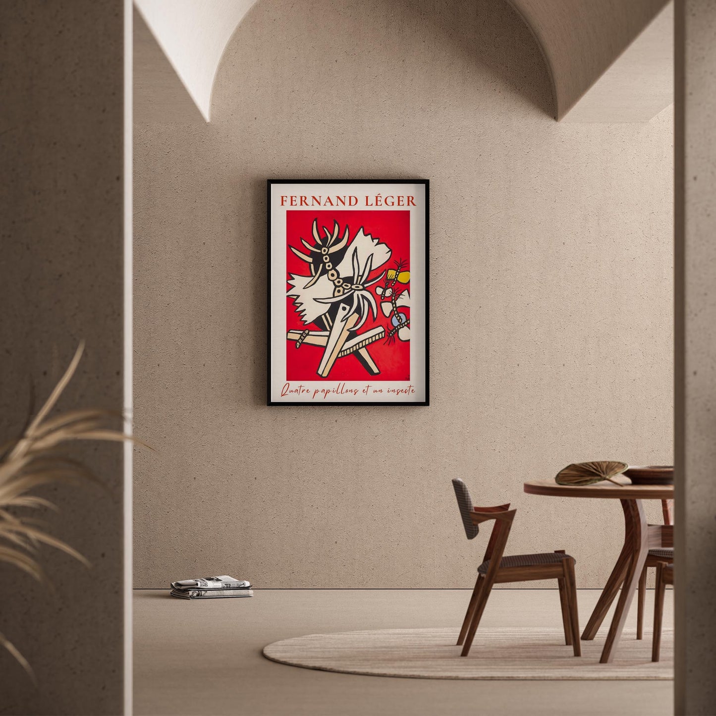 Fernand Leger 36 Duvar Tablosu