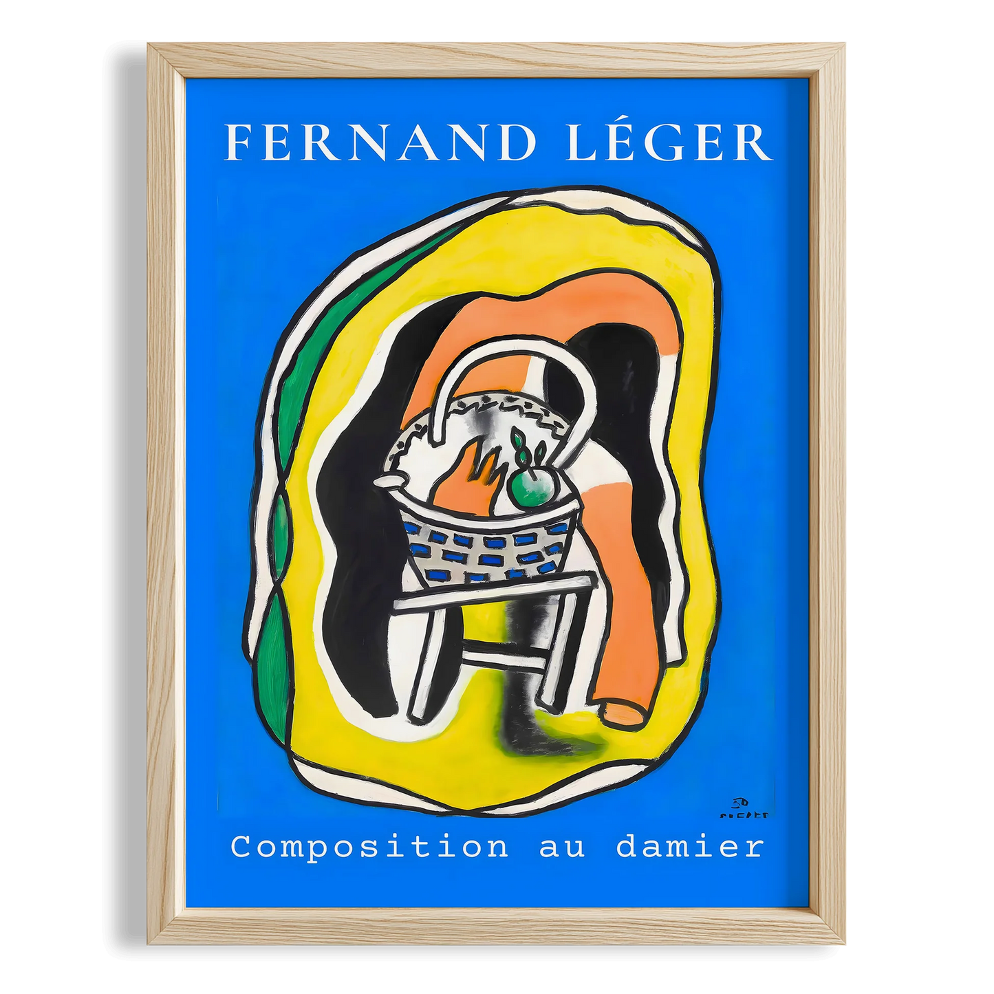 Fernand Leger XVI Duvar Tablosu