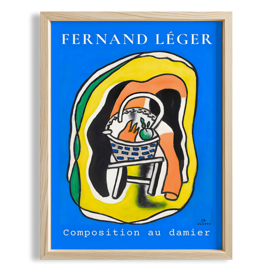 Fernand Leger XVI Duvar Tablosu