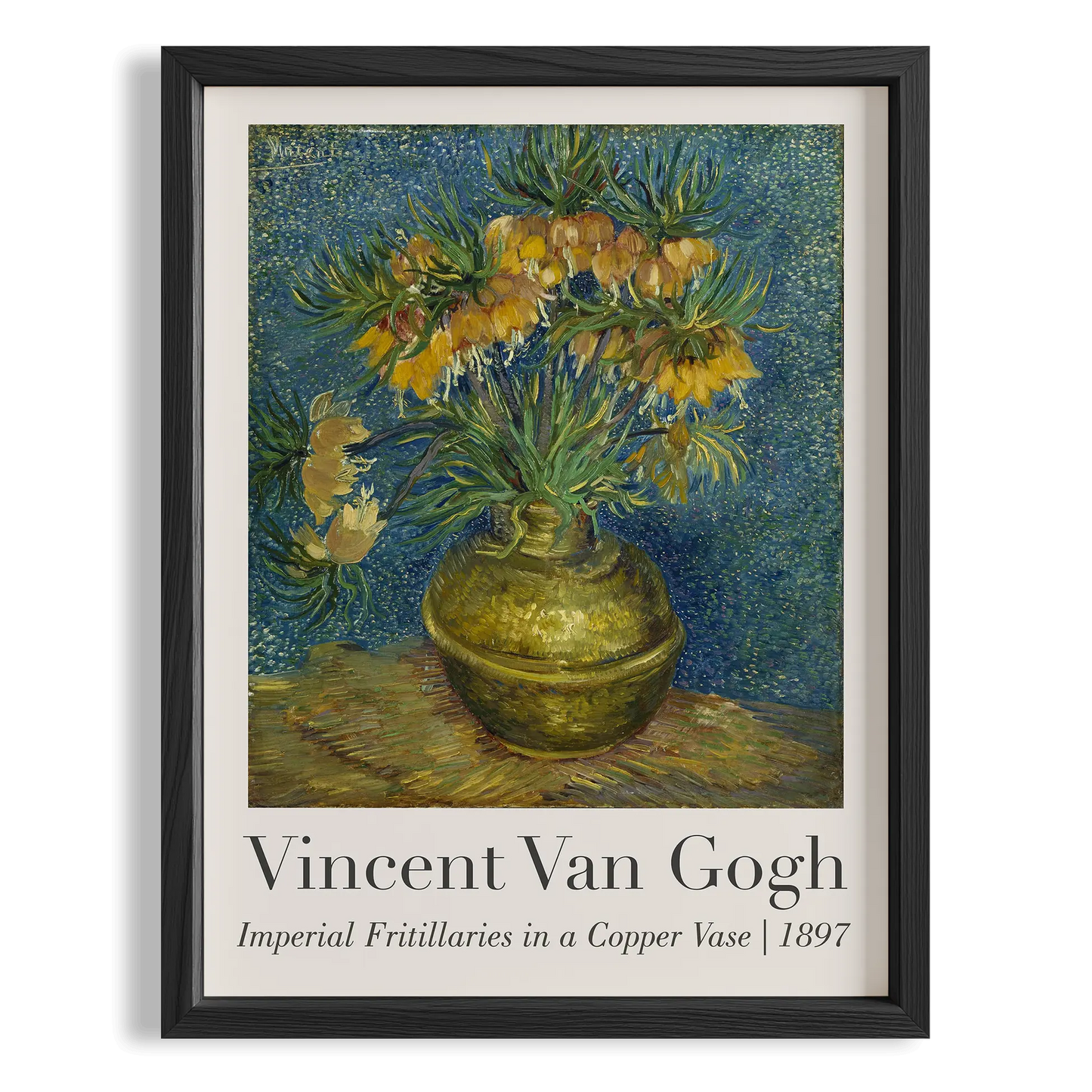 İmparatorluk Süsenleri - Vincent Van Gogh Ahşap Duvar Tablosu