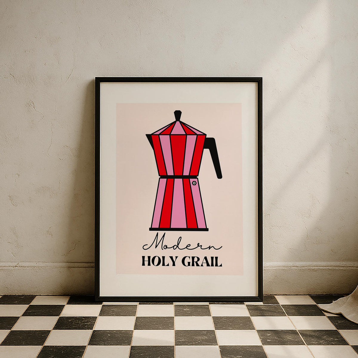 Milano Holy Grail Kahve İtalya Koleksiyonu Mutfak Duvar Tablosu