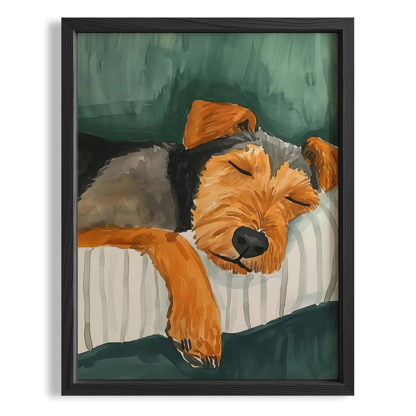 Köpek Portre IX - Airedale Terrier