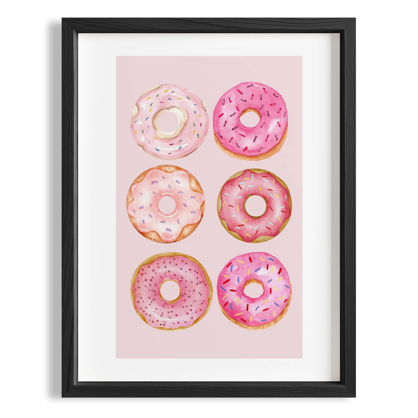 Donut Tatlılar Mutfak Duvar Tablosu