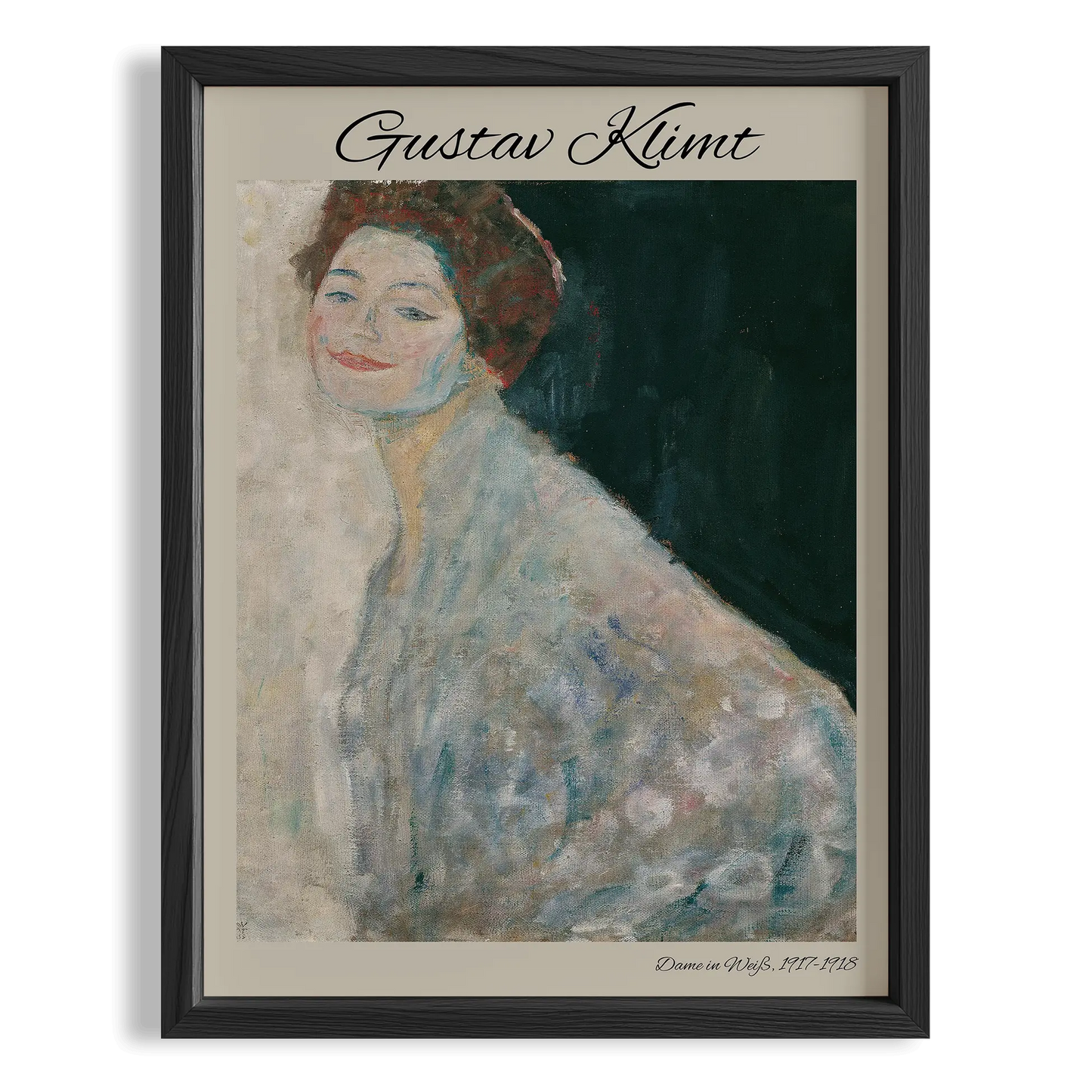 Emilie Flöge - Gustav Klimt Ahşap Duvar Tablosu