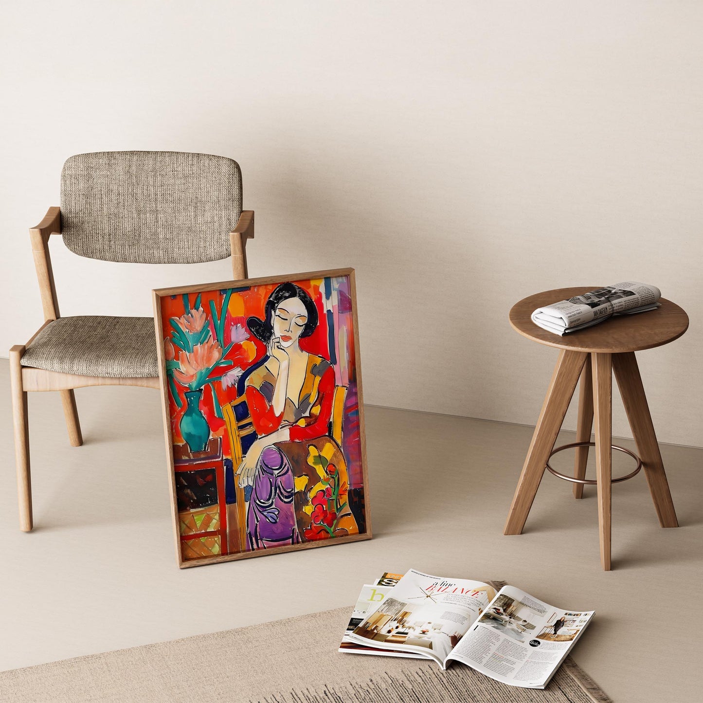 Henri Matisse 109 Duvar Tablosu