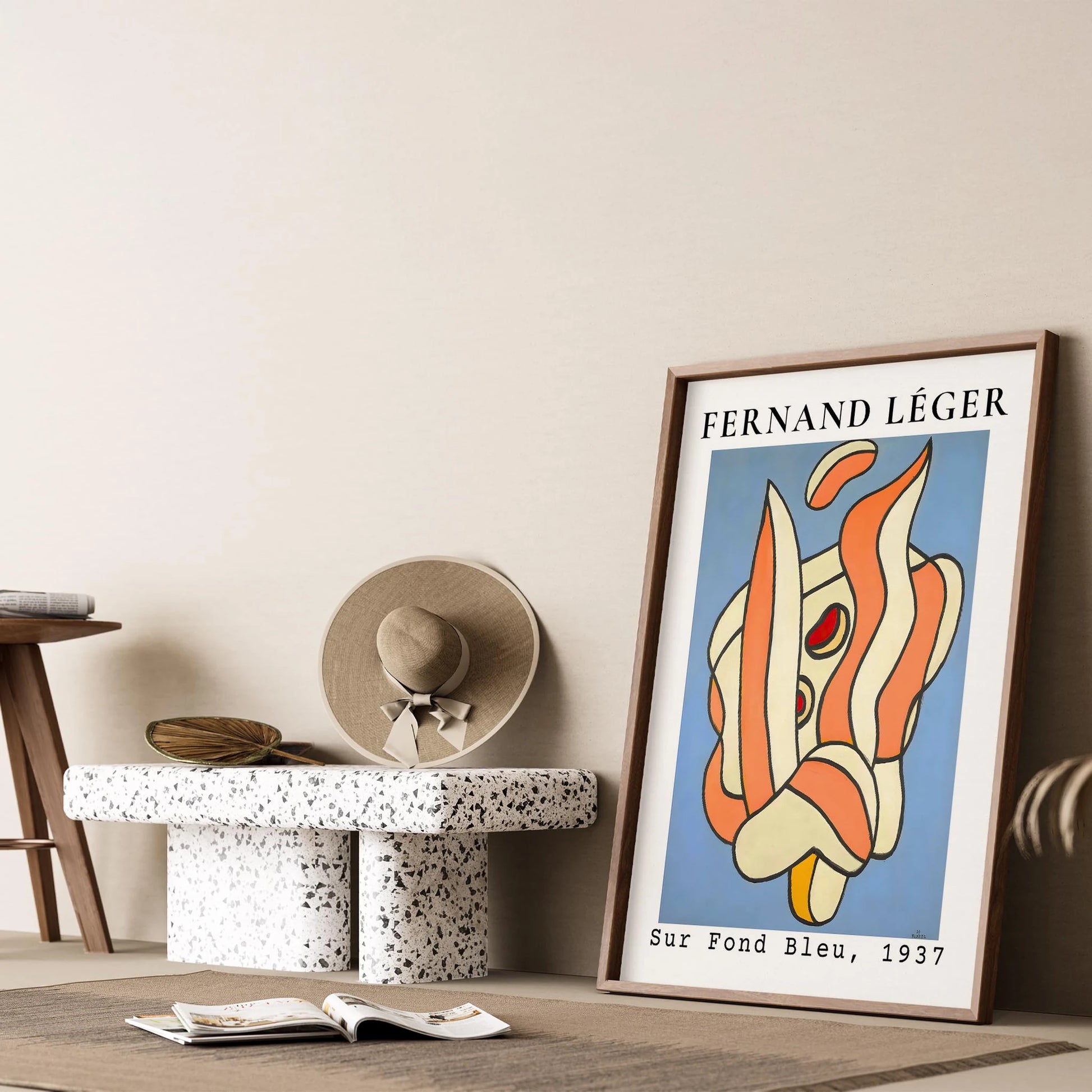 Fernand Leger 33 Duvar Tablosu