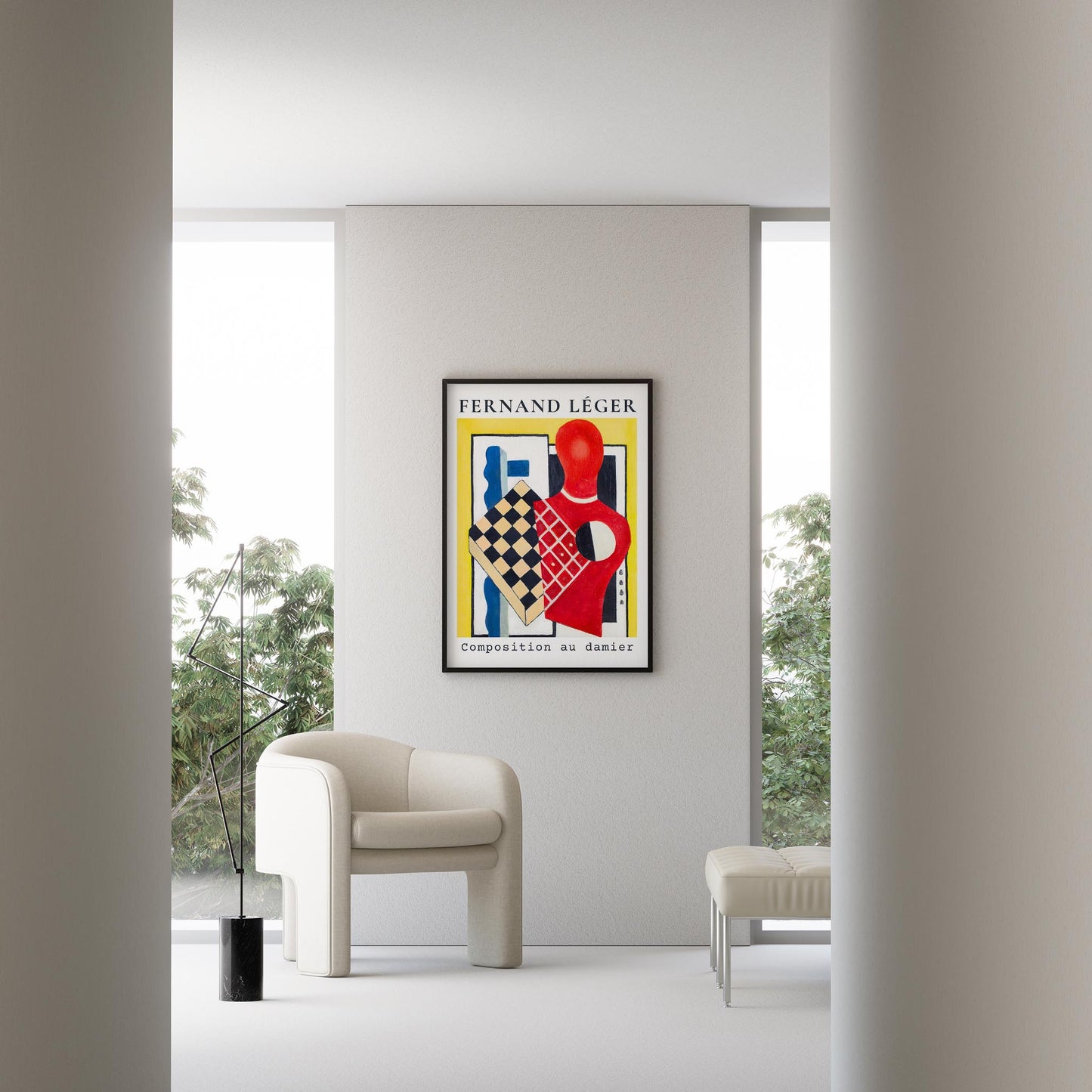 Fernand Leger XII Duvar Tablosu