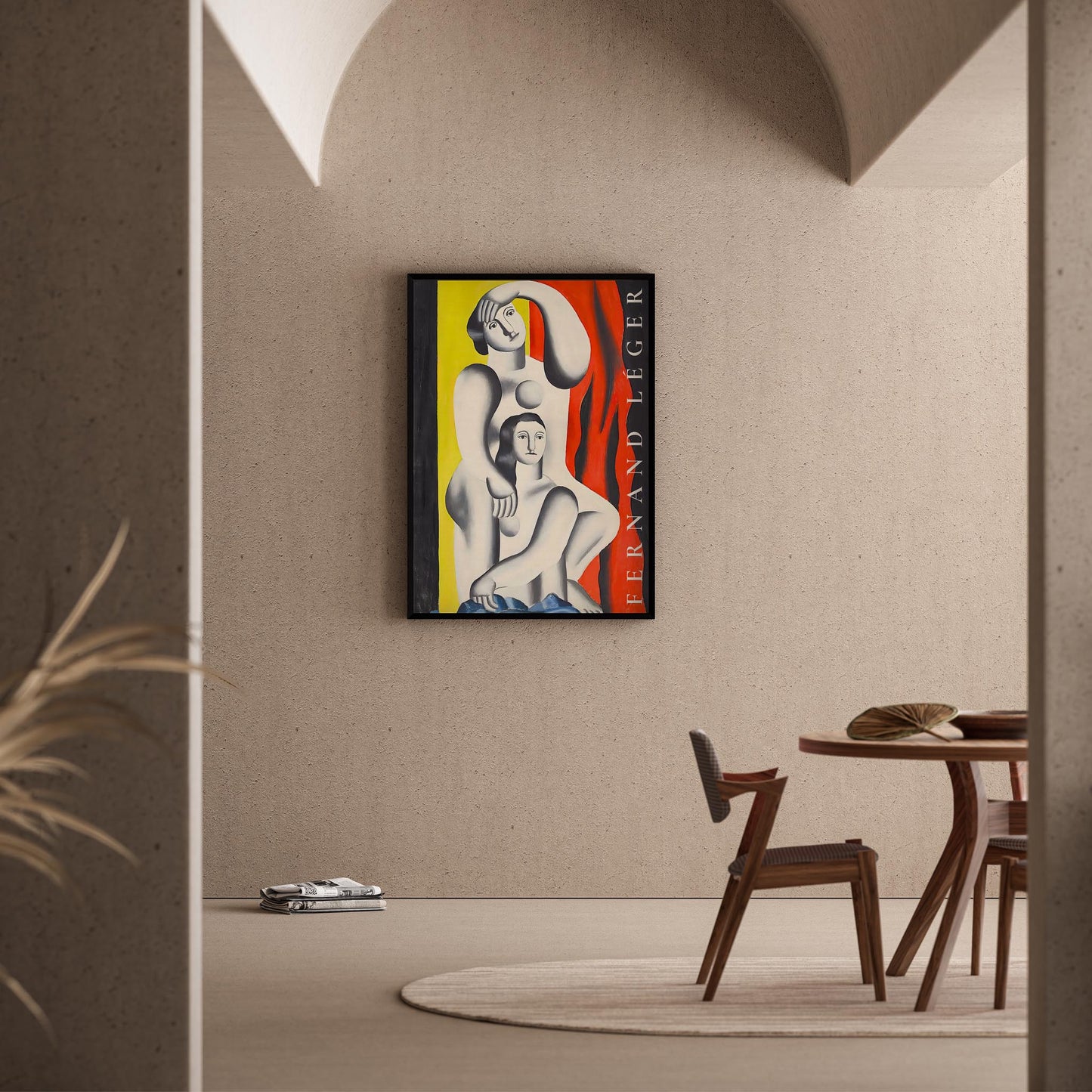 Fernand Leger 35 Duvar Tablosu