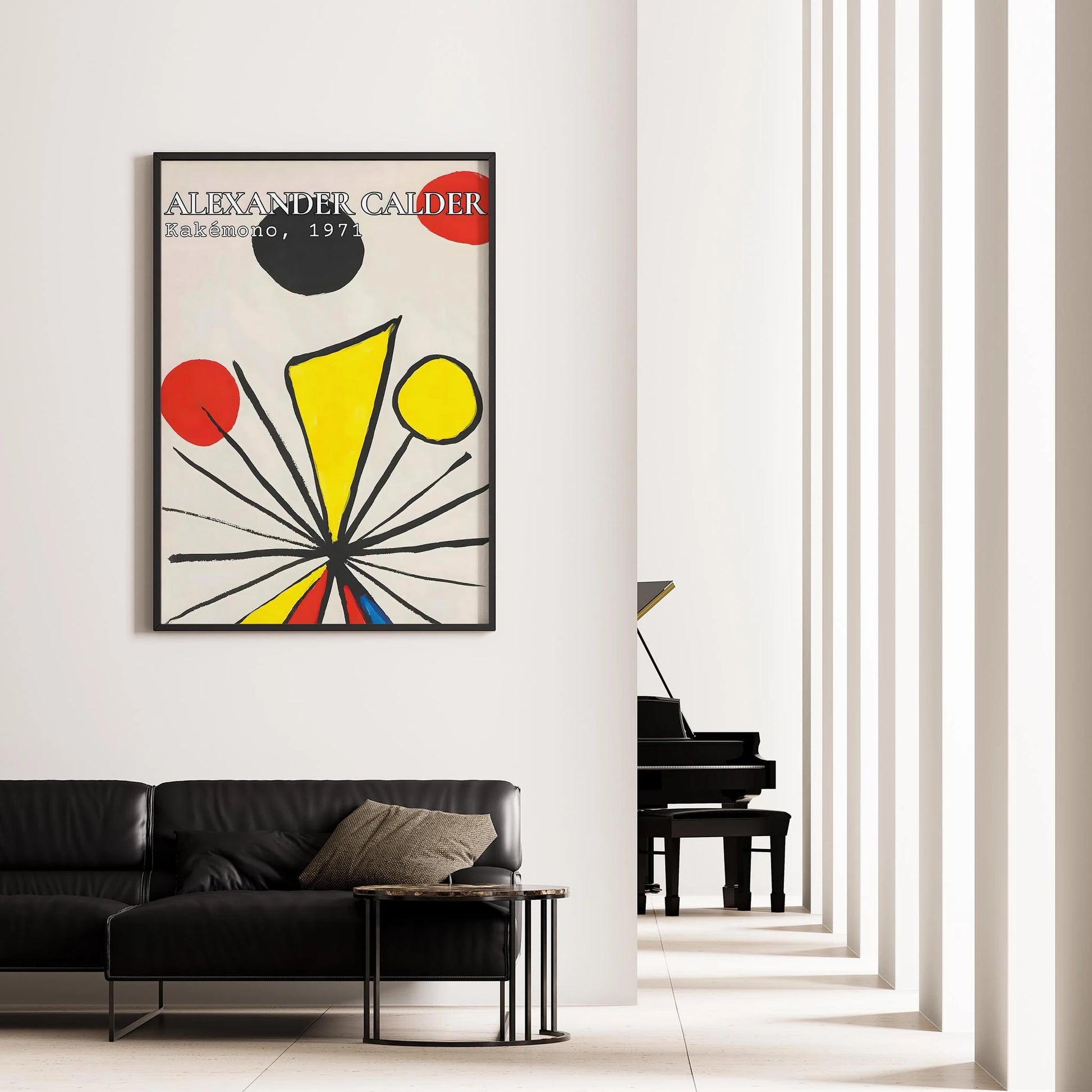 Alexander Sandy Calder X Duvar Tablosu