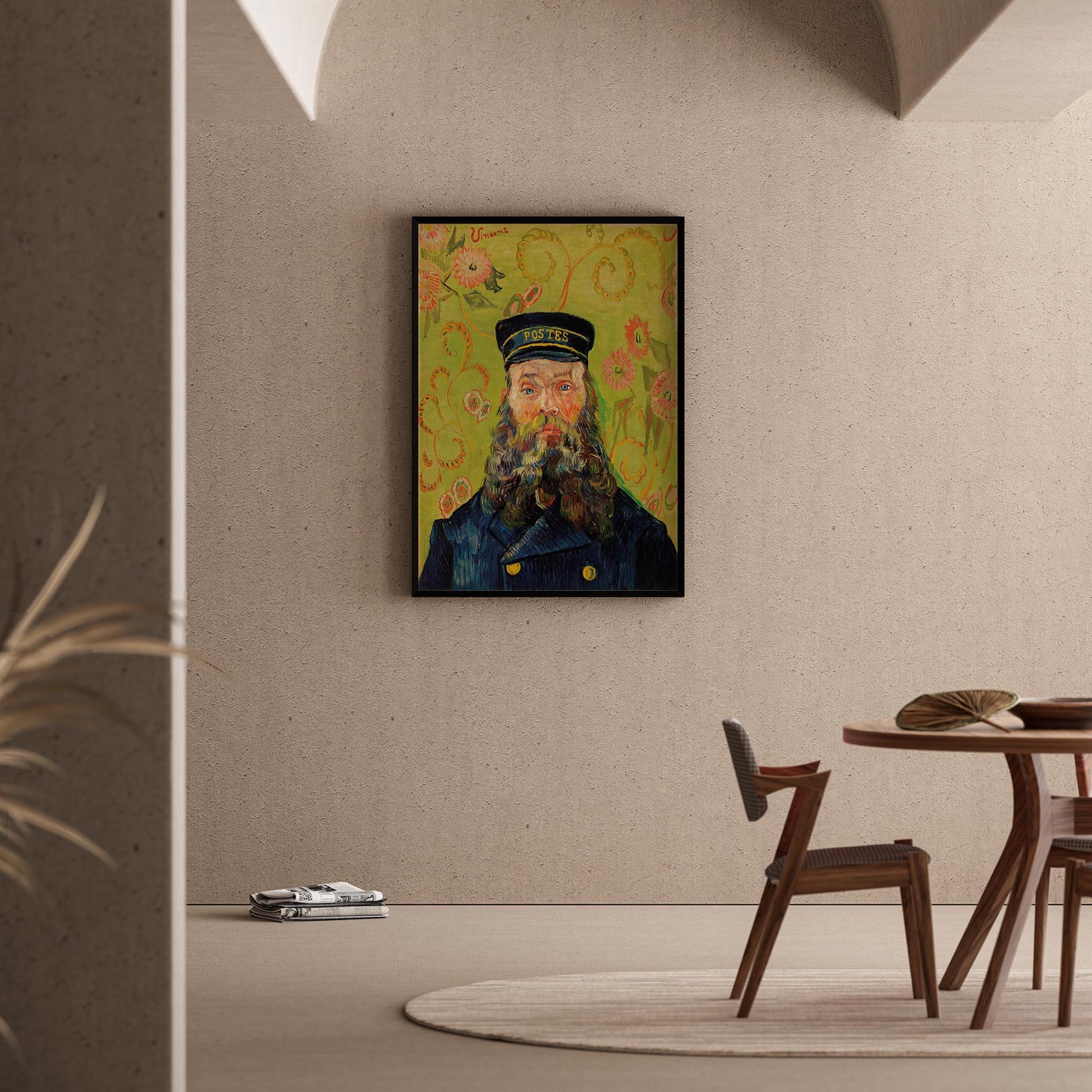 Denizci Portresi - Vincent Van Gogh Ahşap Duvar Tablosu