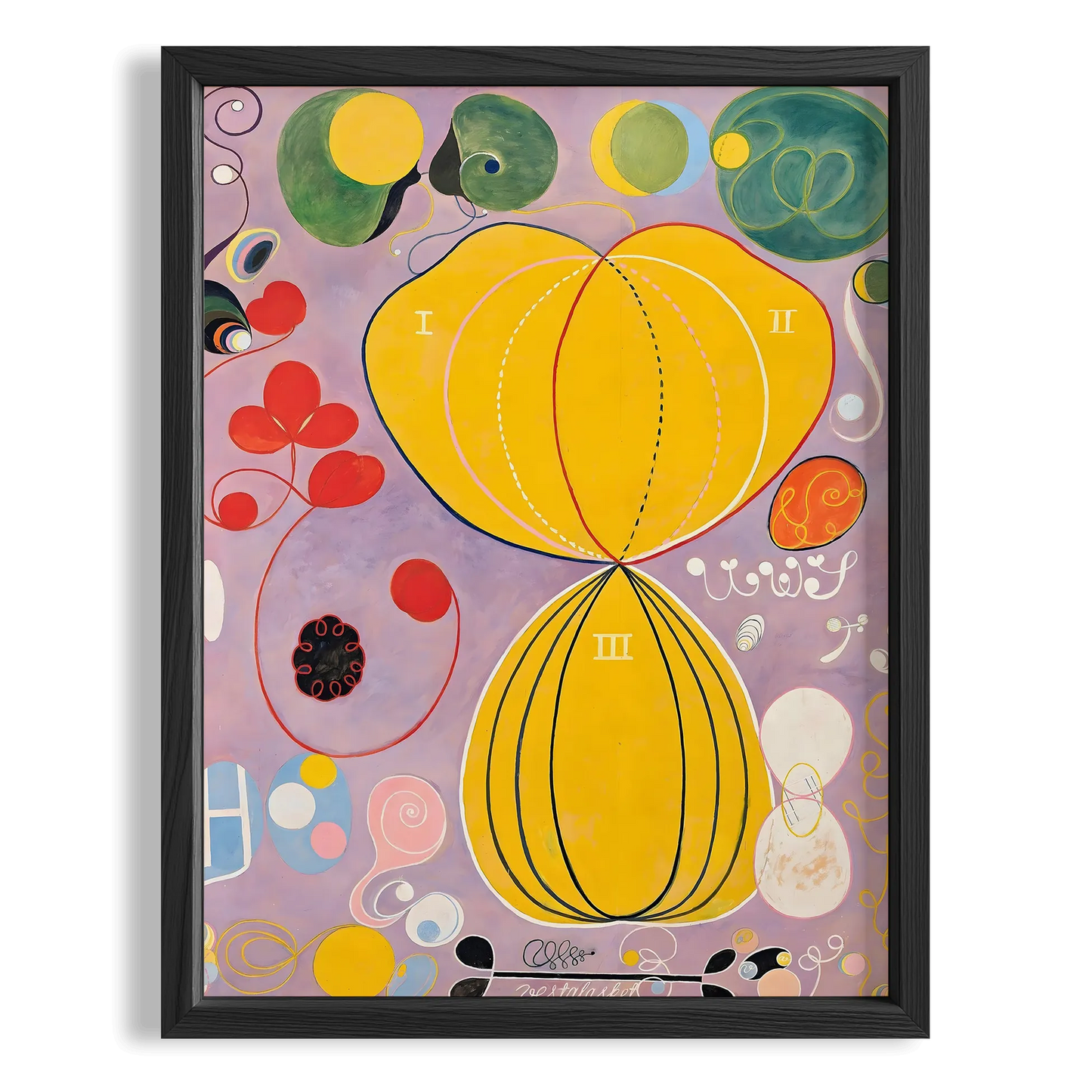 Hilma af Klint VI Duvar Tablosu