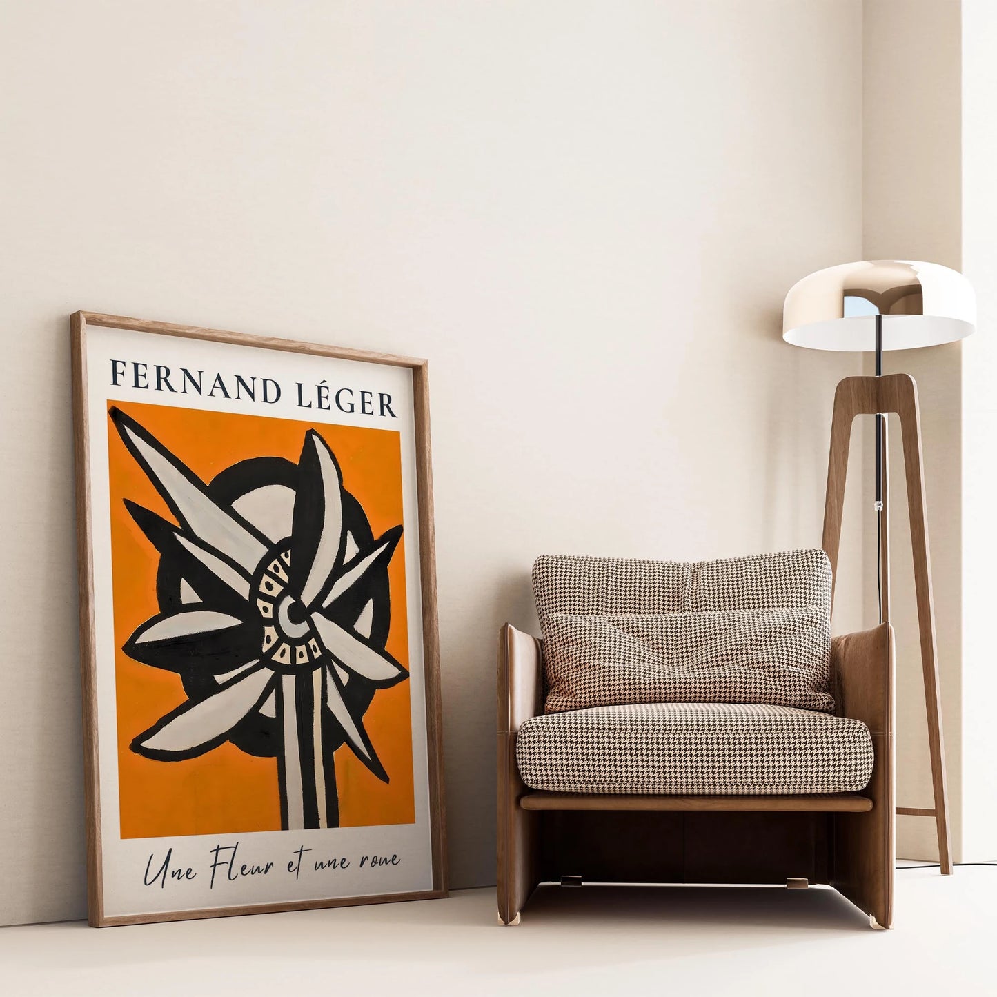 Fernand Leger IX Duvar Tablosu