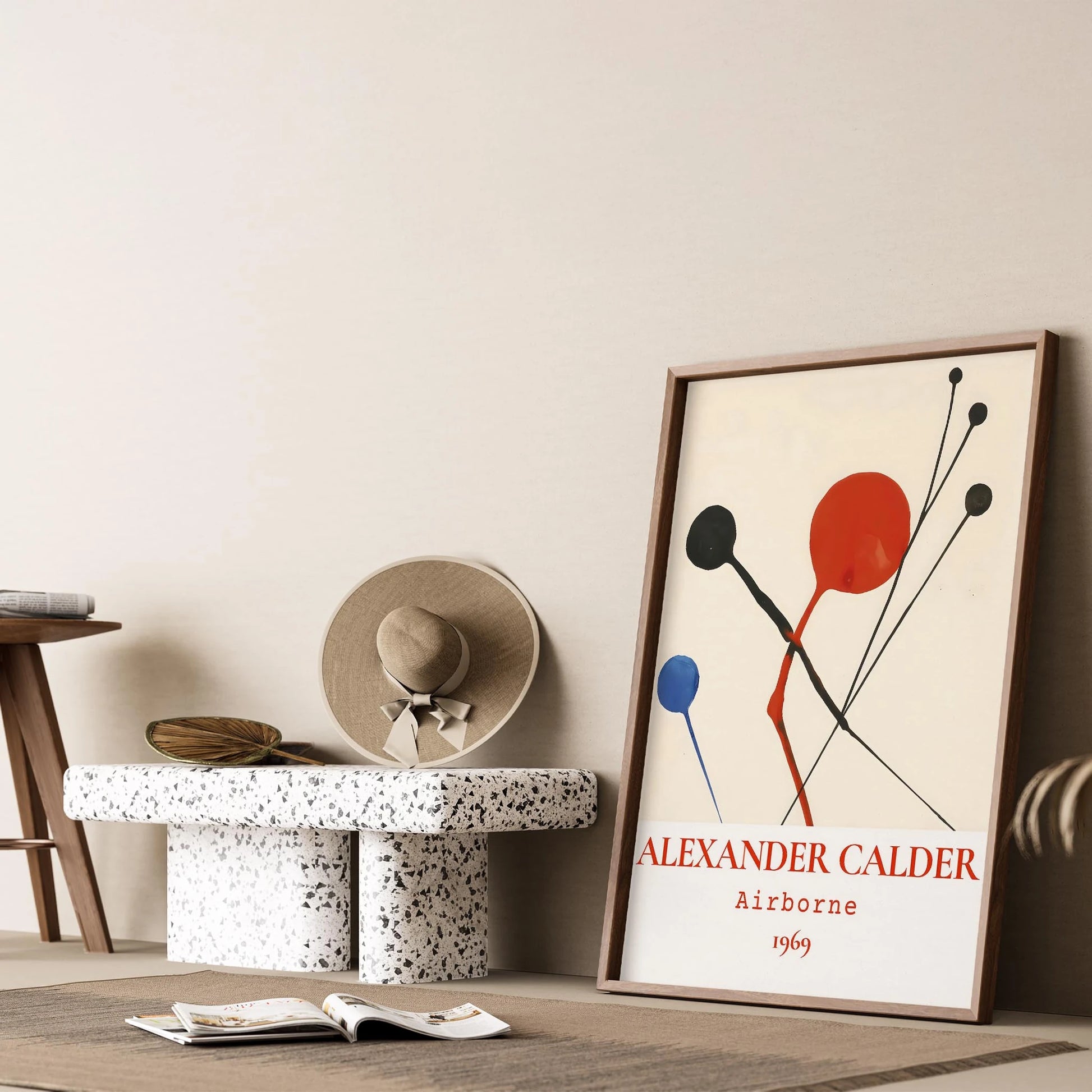 Alexander Sandy Calder XVIII Duvar Tablosu