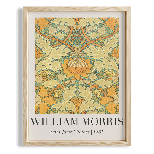 St. James Sarayı - William Morris Ahşap Duvar Tablosu
