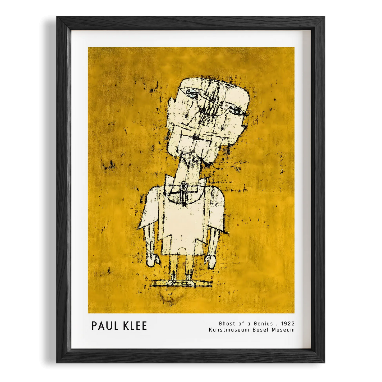 Paul Klee Bir Dehanın Hayaleti 1922 Suluboya I Duvar Tablosu