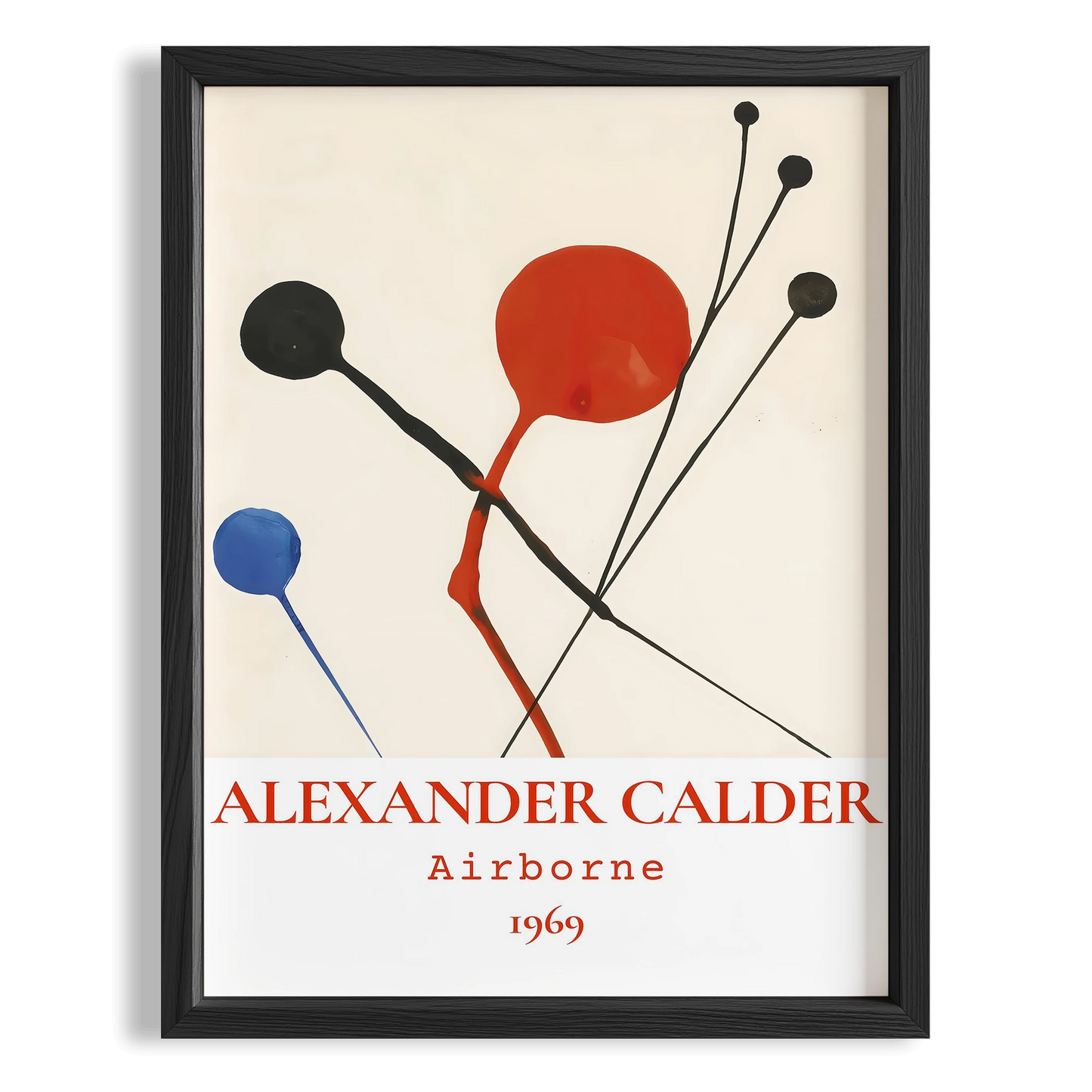 Alexander Sandy Calder XVIII Duvar Tablosu