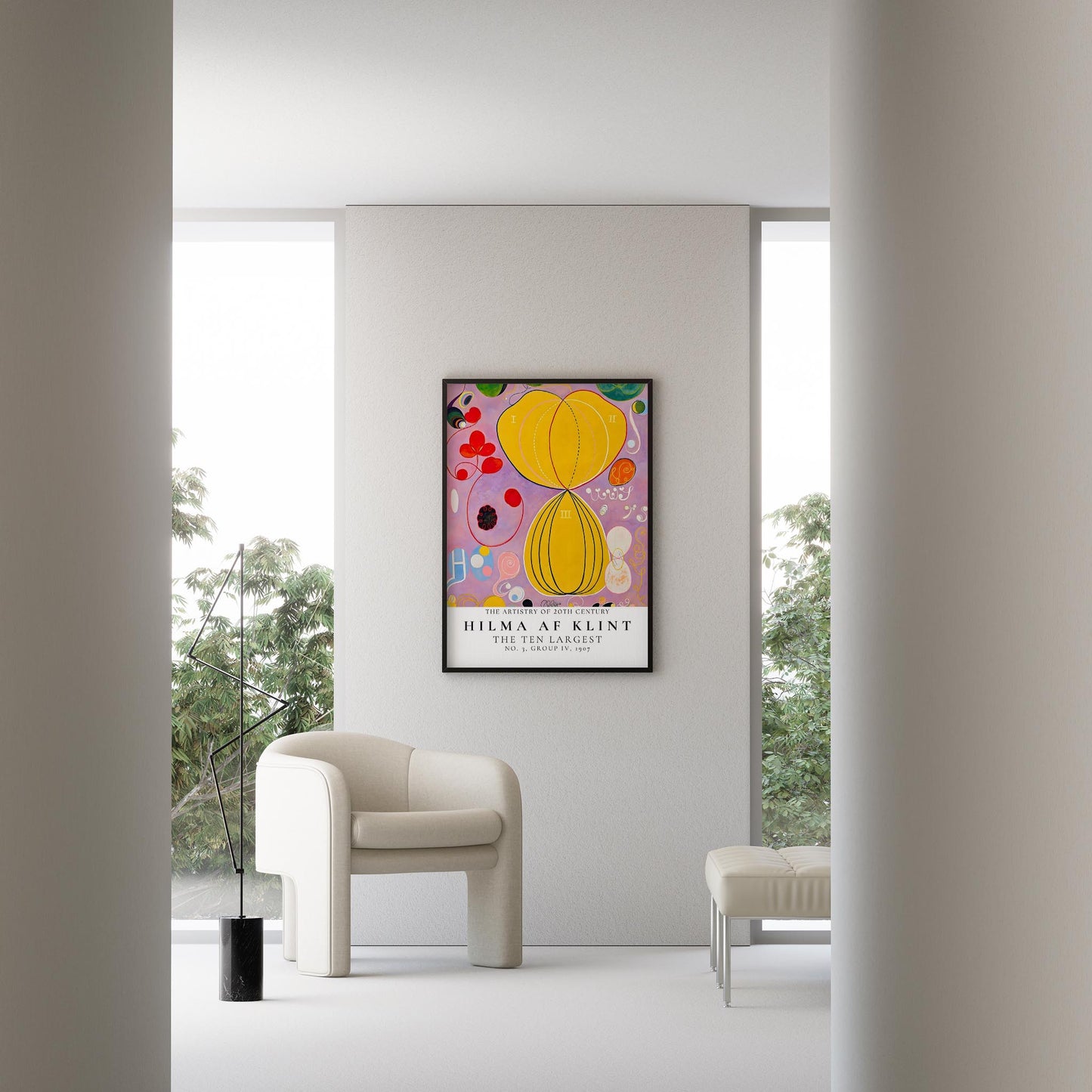 Hilma af Klint VII Duvar Tablosu