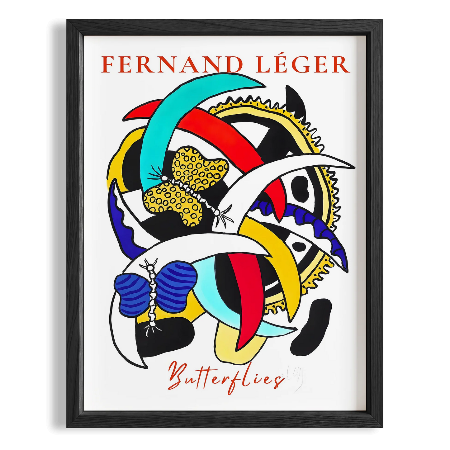 Fernand Leger VI Duvar Tablosu
