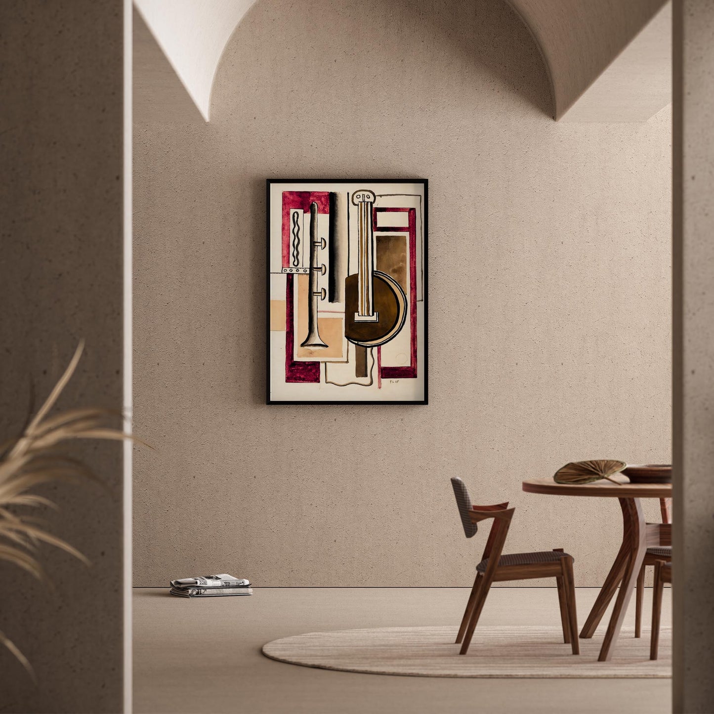 Fernand Leger 32 Duvar Tablosu