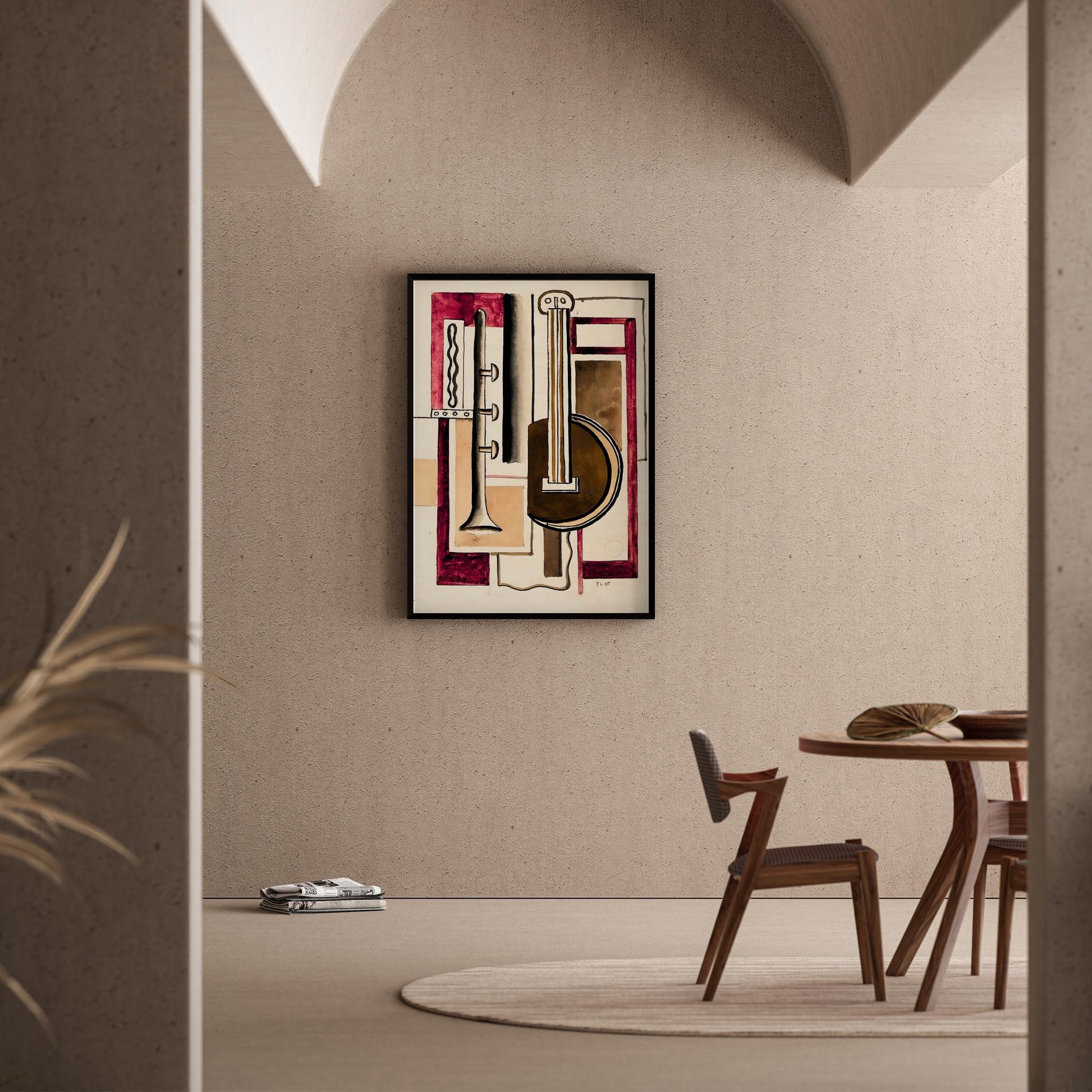 Fernand Leger 32 Duvar Tablosu