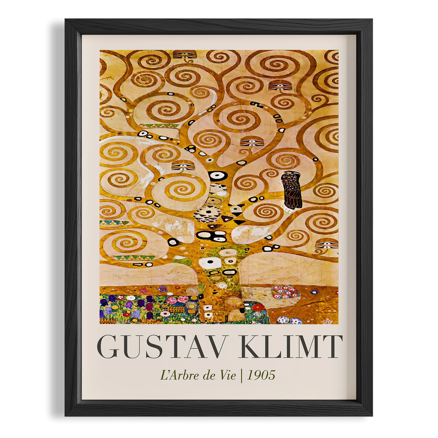 Hayat Ağacı - Gustav Klimt Ahşap Duvar Tablosu