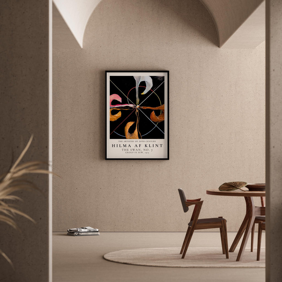 Hilma af Klint XXV Duvar Tablosu