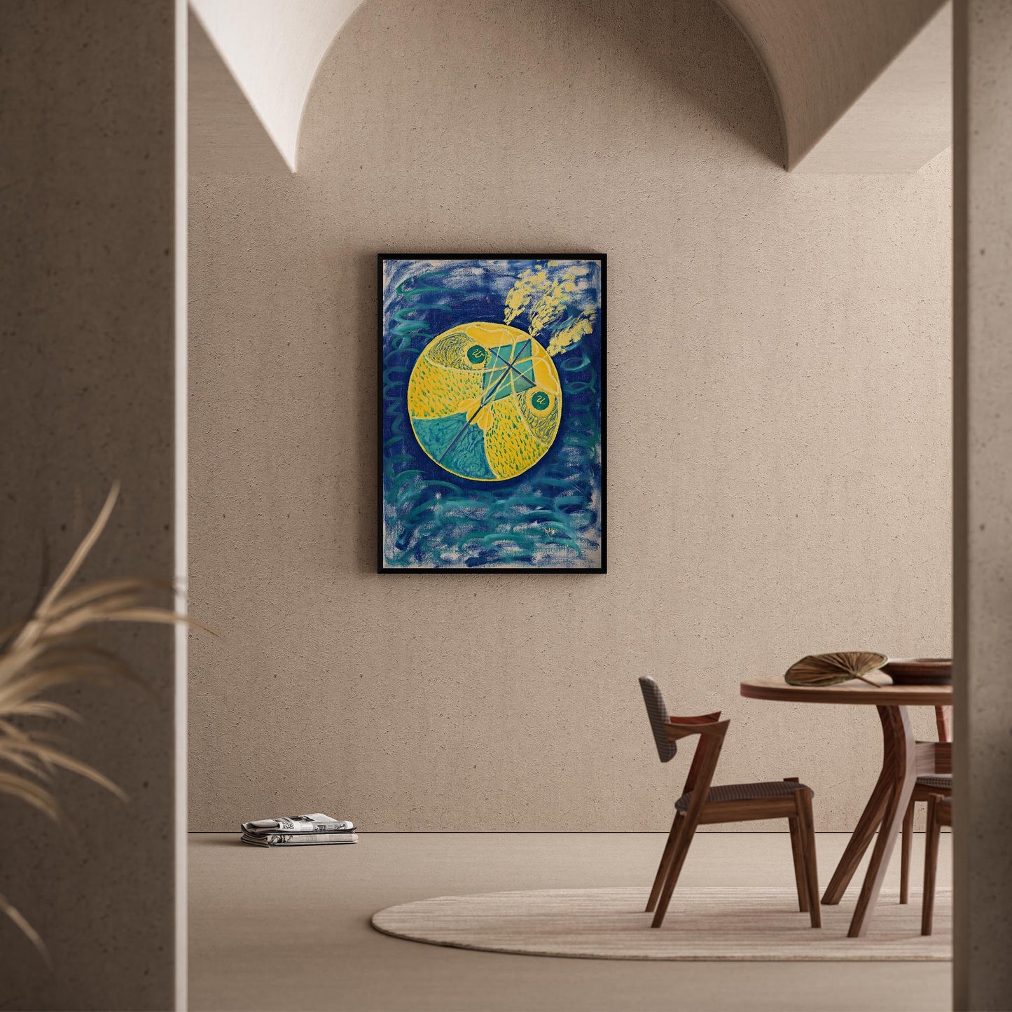 Hilma af Klint XVII Duvar Tablosu