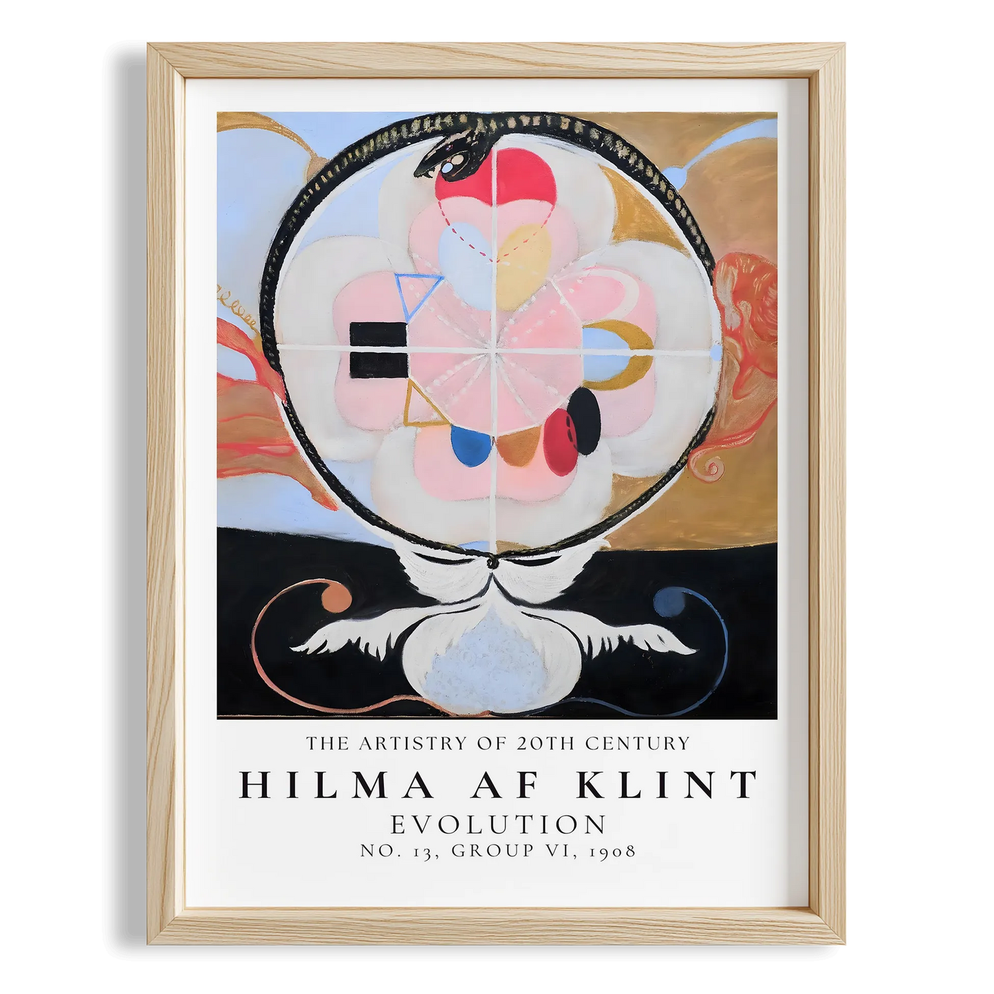 Hilma af Klint VIII Duvar Tablosu