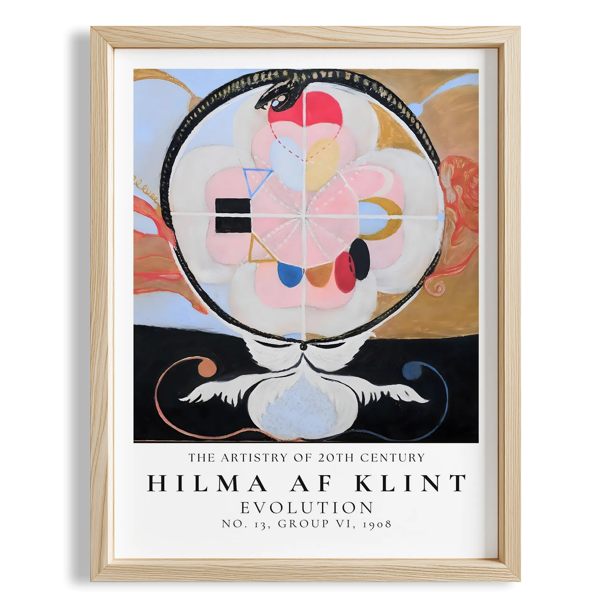 Hilma af Klint VIII Duvar Tablosu