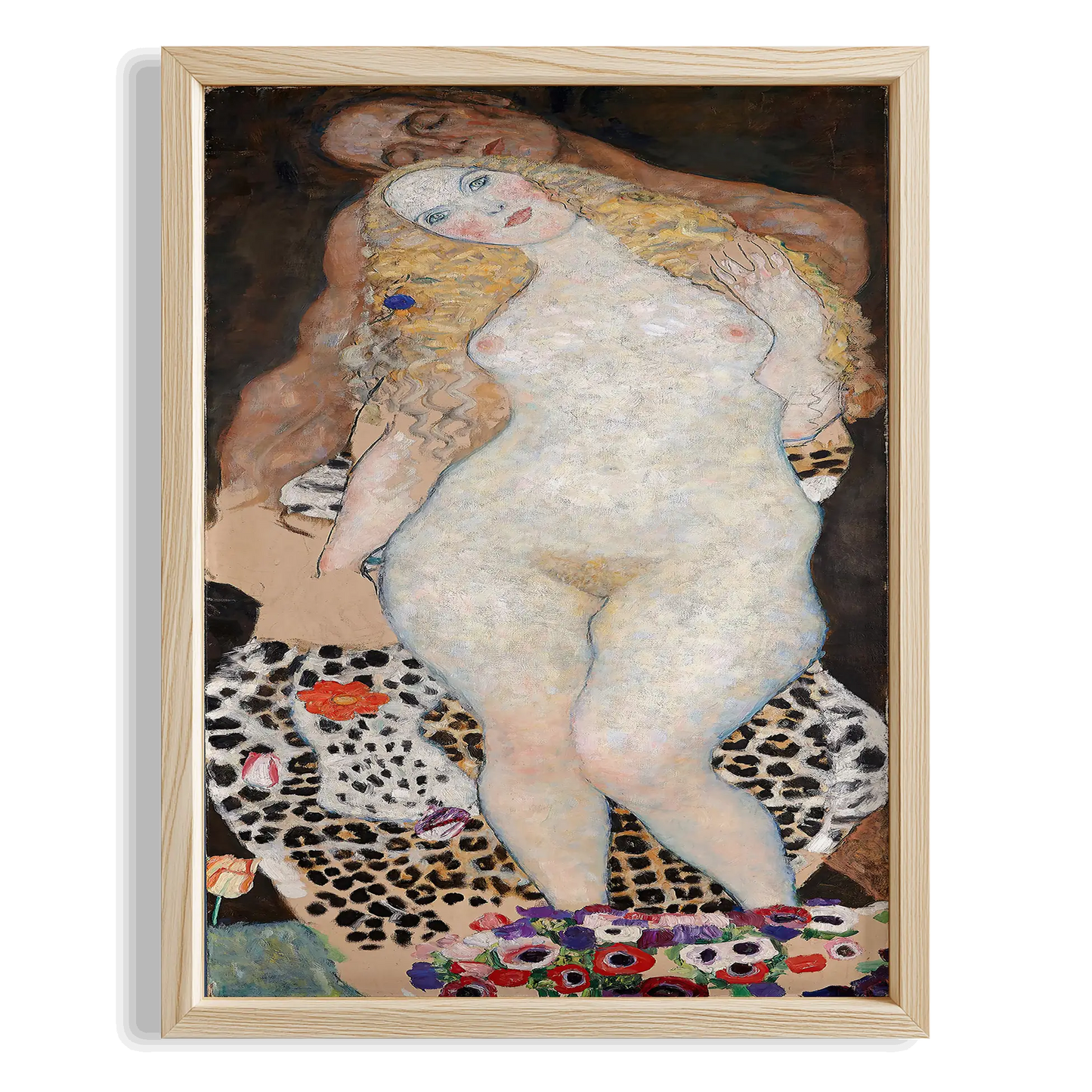 Su Perisi - Gustav Klimt Ahşap Duvar Tablosu