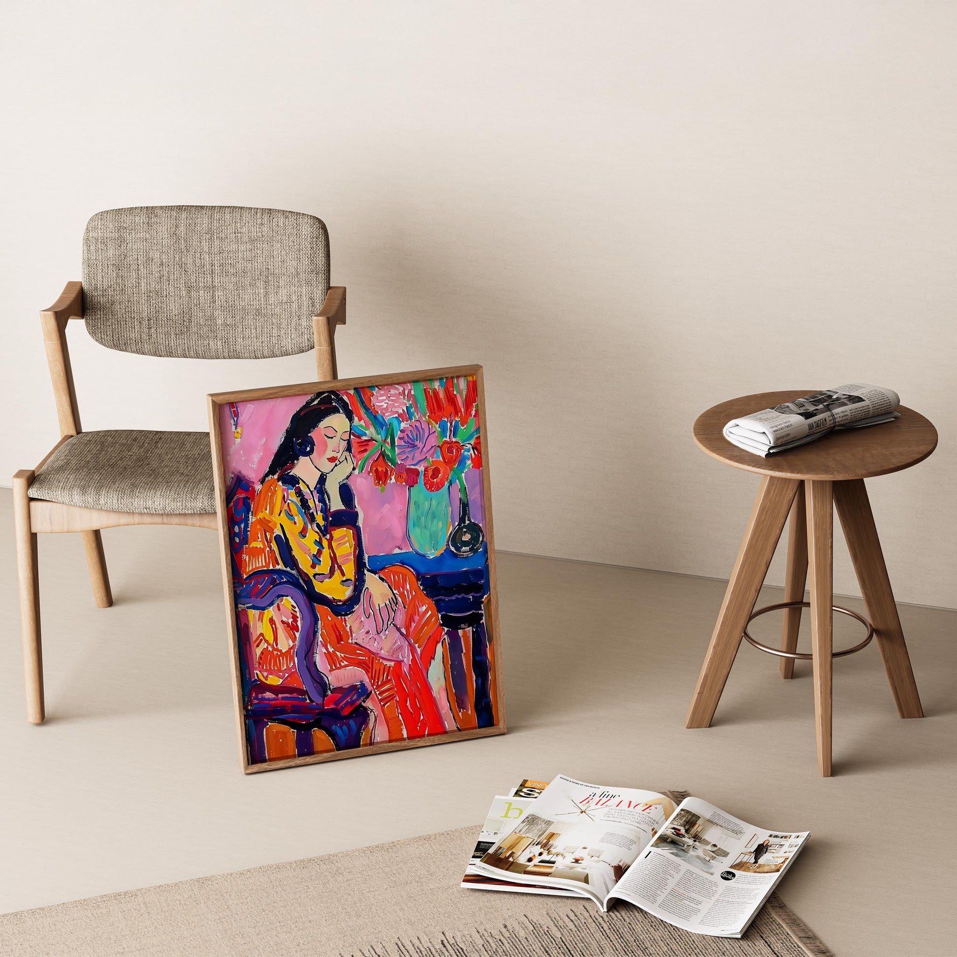 Henri Matisse 177 Duvar Tablosu