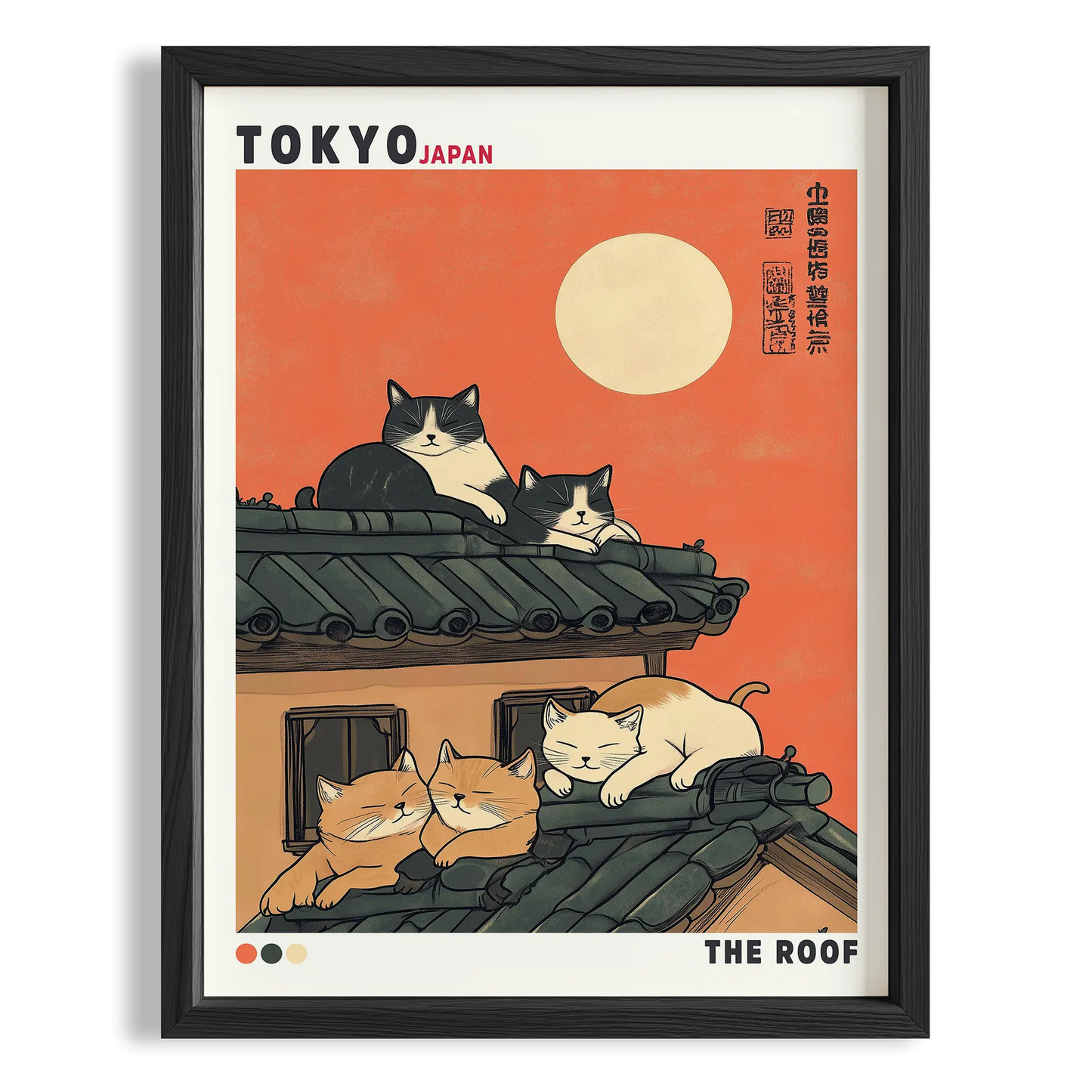 Tokyo Çatıdaki Kediler
