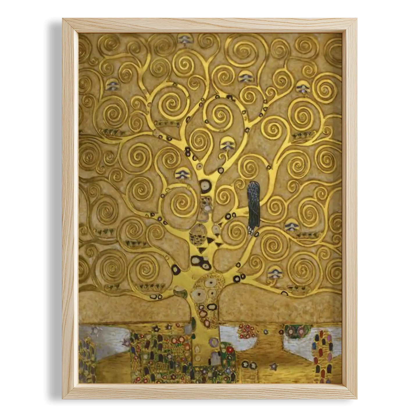 Hayat Ağacı - Gustav Klimt Ahşap Duvar Tablosu
