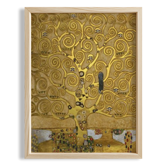 Hayat Ağacı - Gustav Klimt Ahşap Duvar Tablosu