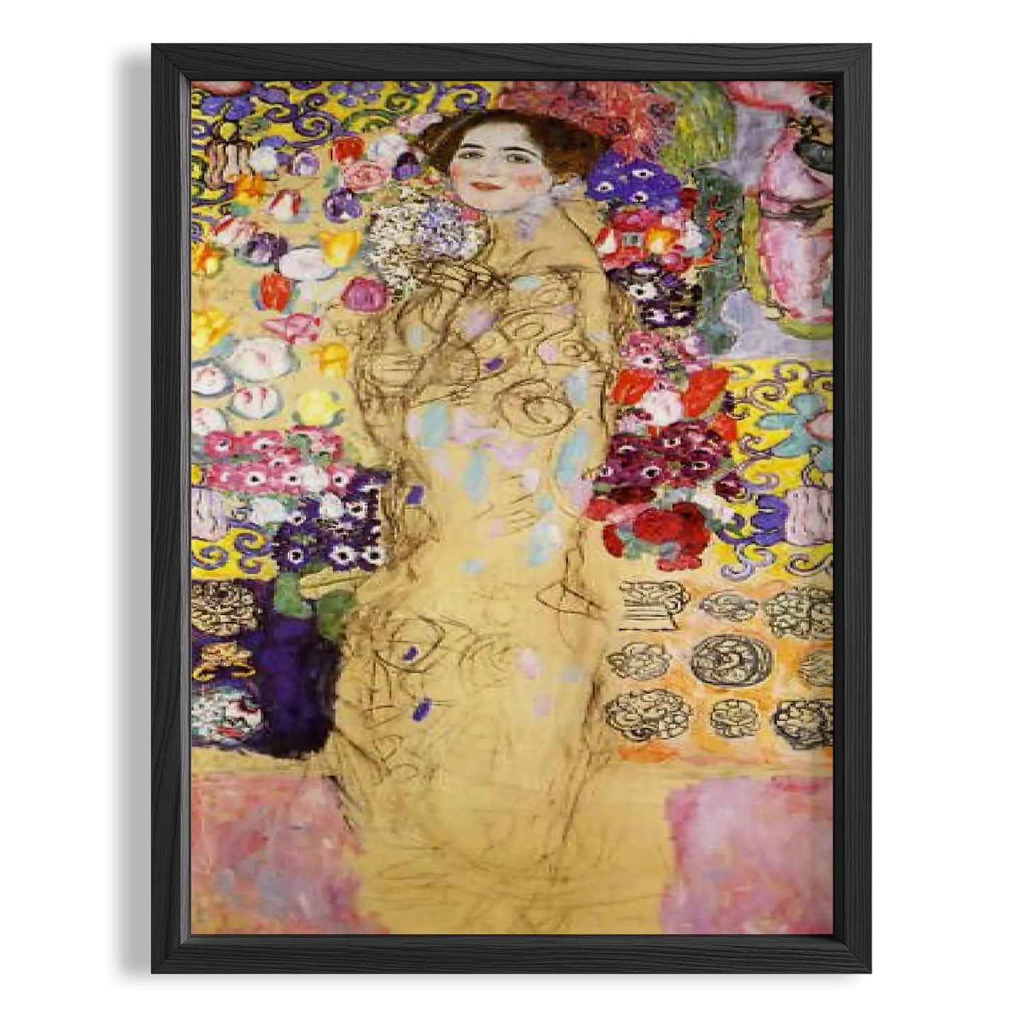 Altın Kadın - Gustav Klimt Ahşap Duvar Tablosu