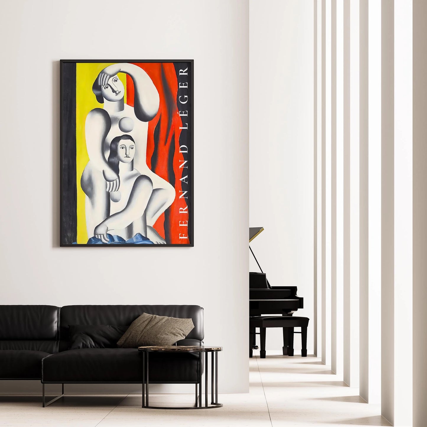 Fernand Leger 35 Duvar Tablosu